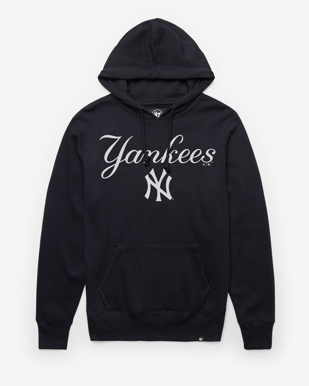 NEW YORK YANKEES PREGAME '47 HEADLINE HOOD FALL NAVY
