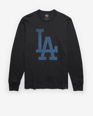 LOS ANGELES DODGERS PREMIER '47 FRANKLIN LONG SLEEVE TEE FLINT BLACK