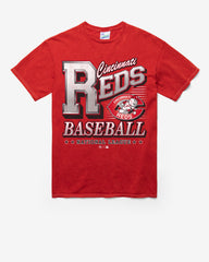 CINCINNATI REDS COOPERSTOWN LOCKER VINTAGE '47 TUBULAR TEE DT RED