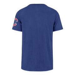 CHICAGO CUBS UPSIDE DOWN TWO PEAT '47 FRANKLIN TEE JETTY BLUE
