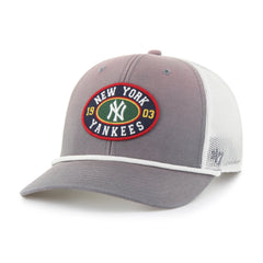NEW YORK YANKEES TIDE SWEEP ROPE '47 TRUCKER DARK GRAY