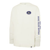 DUKE BLUE DEVILS TIDE SWEEP '47 MONTAUK FOUNDATION LONG SLEEVE TEE SANDSTONE