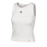 HOUSTON ASTROS MICRO EMB '47 BABY RIB TANK WOMENS SANDSTONE
