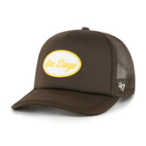 SAN DIEGO PADRES COVERALL '47 HITCH FM BROWN