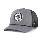 BALTIMORE ORIOLES COOPERSTOWN CARBON ROPE '47 TRUCKER CHARCOAL