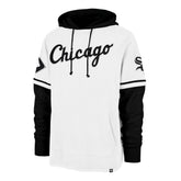 CHICAGO WHITE SOX TRIFECTA '47 SHORTSTOP PULLOVER HOOD WHITE WASH