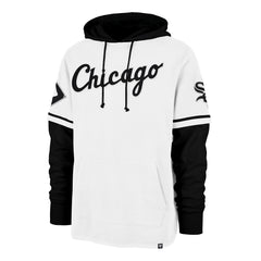 CHICAGO WHITE SOX TRIFECTA '47 SHORTSTOP PULLOVER HOOD WHITE WASH