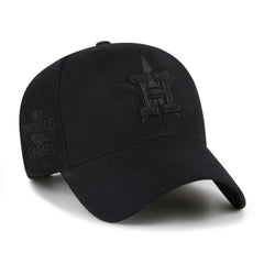 HOUSTON ASTROS COOPERSTOWN WORLD SERIES SURE SHOT SNAPBACK '47 MVP BLACK
