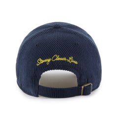 MICHIGAN WOLVERINES STONEY CLOVER LANE X '47 SQUIB CLEAN UP NAVY