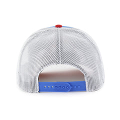 ROCKET CITY TRASH PANDAS SIDE NOTE '47 TRUCKER BLUE RAZ