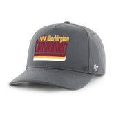 WASHINGTON COMMANDERS SCREEN GRAPHIC '47 HITCH RF RELAXED FIT CHARCOAL