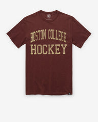 BOSTON COLLEGE EAGLES BC CLASSIC BLOCK '47 SCRUM TEE MAROON