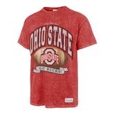 OHIO STATE BUCKEYES STONEY CLOVER LANE X '47 VINTAGE TUBULAR TEE DT RED