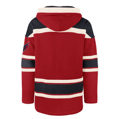 WASHINGTON CAPITALS CHIN STRAP SUPERIOR '47 LACER HOOD RED
