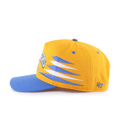 LOS ANGELES CHARGERS DIAMOND CUT '47 HITCH RF RELAXED FIT GOLD