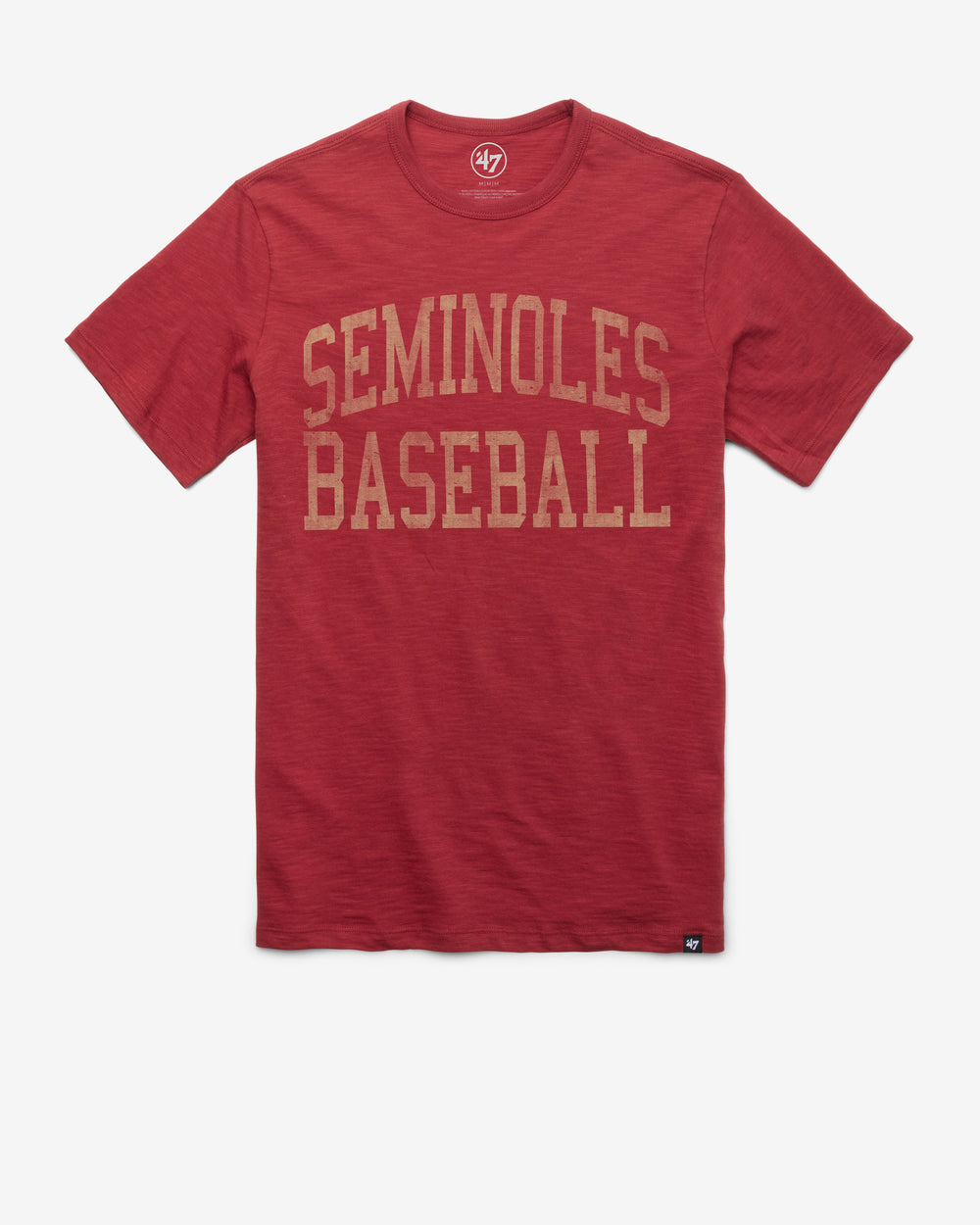 FLORIDA STATE SEMINOLES CLASSIC BLOCK '47 SCRUM TEE CARDINAL