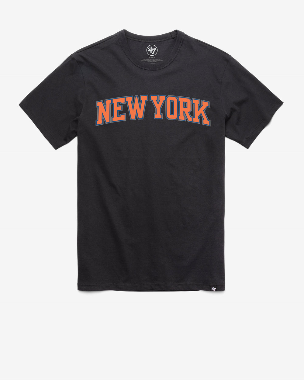 NEW YORK KNICKS WORDMARK '47 FRANKLIN TEE FLINT BLACK
