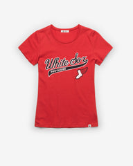 CHICAGO WHITE SOX CITY CONNECT TAIL SWEEP '47 FRANKIE TEE WOMENS RACER RED