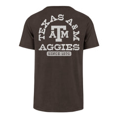 TEXAS A&M AGGIES BACK CANYON '47 FRANKLIN TEE ESPRESSO