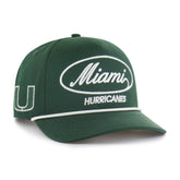 MIAMI HURRICANES FOUNDATIONAL '47 HITCH RF RELAXED FIT DARK GREEN