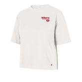 SAN FRANCISCO 49ERS SERENA '47 CITY TEE WOMENS SANDSTONE