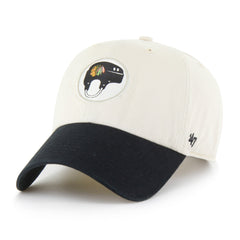 CHICAGO BLACKHAWKS HARD HAT TWO TONE '47 CLEAN UP NATURAL