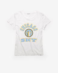 CHICAGO SKY COMEBACK '47 FRANKIE TEE WOMENS WHITE WASH