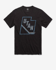 UTAH MAMMOTH GRIT '47 SCRUM TEE JET BLACK