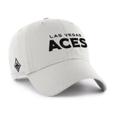 LAS VEGAS ACES BALLPARK SCRIPT SHOT '47 CLEAN UP GRAY
