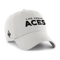 LAS VEGAS ACES BALLPARK SCRIPT SHOT '47 CLEAN UP GRAY