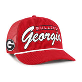 GEORGIA BULLDOGS DOUBLE HEADER MESH '47 HITCH RF RELAXED FIT RED