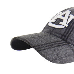AUBURN TIGERS WINDOWPANE PLAID '47 CLEAN UP DARK GRAY
