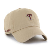 TEXAS A&M AGGIES VINTAGE MICRO PATCH '47 CLEAN UP KHAKI