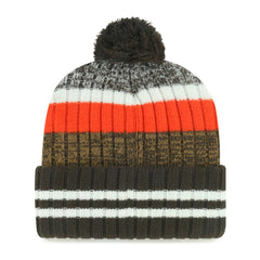 CLEVELAND BROWNS QUIVER '47 CUFF KNIT BROWN