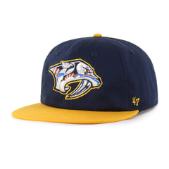OLD TIME HOCKEY NASHVILLE PREDATORS VINTAGE DEBUT '47 CAPTAIN RL RELAXED FIT NAVY
