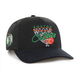 BOSTON CELTICS HOOPS CORD '47 HITCH RF RELAXED FIT BLACK