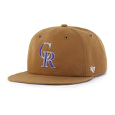 COLORADO ROCKIES CARHARTT '47 CAPTAIN RL RELAXED FIT BROWN
