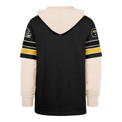 IOWA HAWKEYES SPLIT ZONE '47 CORNERBCK DUO LACER FLINT BLACK