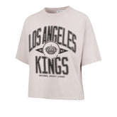 LOS ANGELES KINGS WINDTHROW '47 RAVINE CROP TEE WOMENS MOJAVE