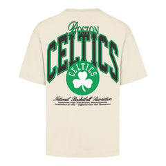 BOSTON CELTICS BACK DOOR POCKET '47 FOUNDATION TEE CREAM