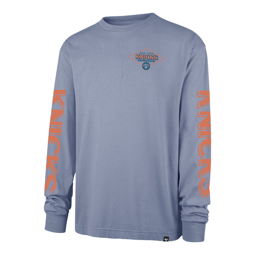 NEW YORK KNICKS CAIRN '47 RAVINE FOUNDATION LONG SLEEVE TEE VAPOR