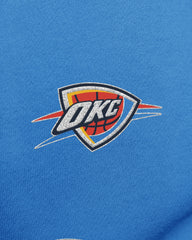 OKLAHOMA CITY THUNDER GO BIG '47 OVERSIZED CREW WOMENS BLUE RAZ