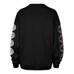 TORONTO RAPTORS GO BIG '47 OVERSIZED CREW WOMENS JET BLACK