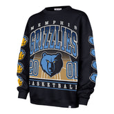 MEMPHIS GRIZZLIES GO BIG '47 OVERSIZED CREW WOMENS FALL NAVY