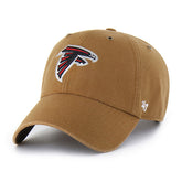 ATLANTA FALCONS CARHARTT '47 CLEAN UP BROWN