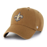 NEW ORLEANS SAINTS CARHARTT '47 CLEAN UP BROWN