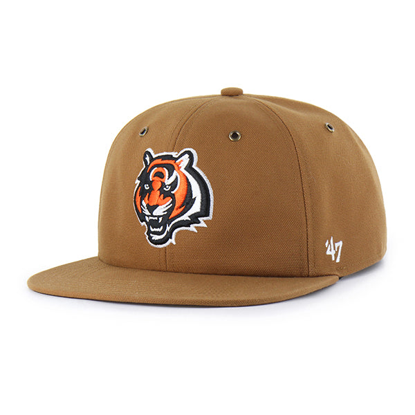 CINCINNATI BENGALS CARHARTT '47 CAPTAIN RL RELAXED FIT BROWN