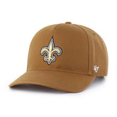 NEW ORLEANS SAINTS CARHARTT '47 HITCH RF RELAXED FIT BROWN