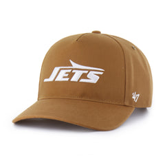 NEW YORK JETS CARHARTT '47 HITCH RF RELAXED FIT BROWN