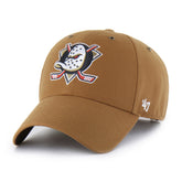 ANAHEIM DUCKS CARHARTT '47 MVP BROWN